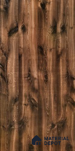 Smoked Vintage Oak 8 ft x 4 ft Smoked Veneer - 3.7 mm