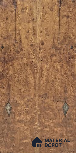 Sno Englishyew 8 ft x 4 ft Smoked Veneer - 3.7 mm