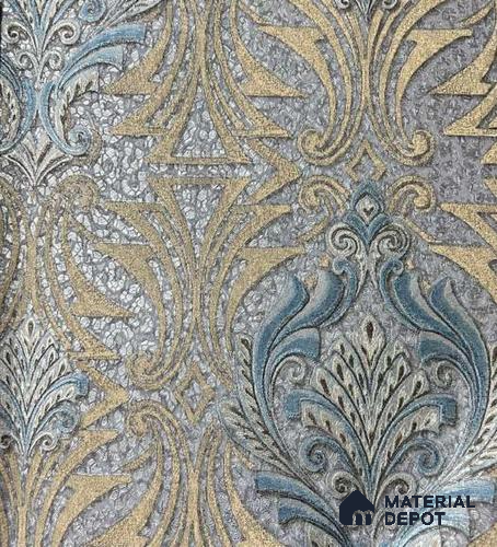 P30 AP-1030 | 10 Meter x 21 Inches Damask Look Wallpaper - 57.37 Sq. Ft. | Minimum 15% wastage during installation