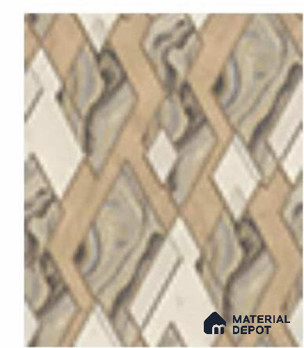 666106 | 10 Meter x 21 Inches Patterned Look Wallpaper - 57.37 Sq. Ft. | Minimum 15% wastage during installation