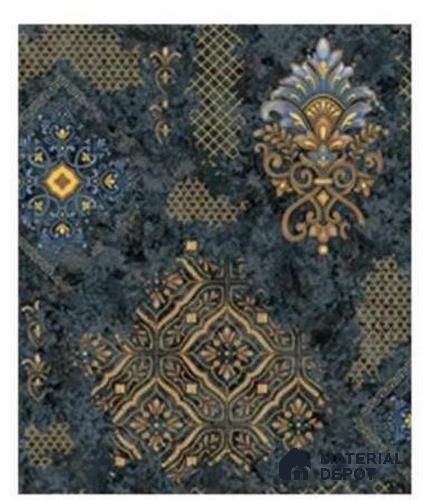 666124 | 10 Meter x 21 Inches Damask Look Wallpaper - 57.37 Sq. Ft. | Minimum 15% wastage during installation