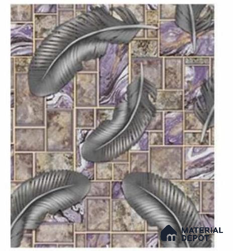 666128 | 10 Meter x 21 Inches Damask Look Wallpaper - 57.37 Sq. Ft. | Minimum 15% wastage during installation