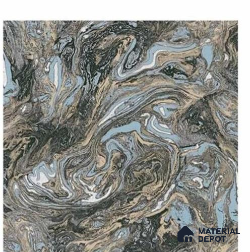 666140 | 10 Meter x 21 Inches Marble Look Wallpaper - 57.37 Sq. Ft. | Minimum 10% wastage during installation