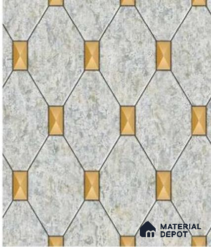 666147 | 10 Meter x 21 Inches Patterned Look Wallpaper - 57.37 Sq. Ft. | Minimum 15% wastage during installation