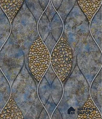 666157 | 10 Meter x 21 Inches Patterned Look Wallpaper - 57.37 Sq. Ft. | Minimum 15% wastage during installation