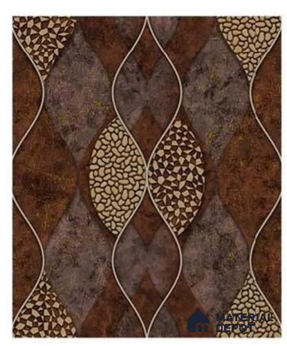 666158 | 10 Meter x 21 Inches Patterned Look Wallpaper - 57.37 Sq. Ft. | Minimum 15% wastage during installation