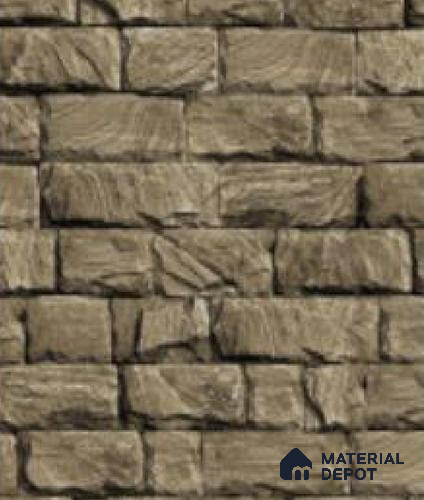 360504 | 10 Meter x 21 Inches Brick Look Wallpaper - 57.41 Sq. Ft. | Minimum 15% wastage during installation