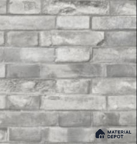 801-3 | 10 Meter x 21 Inches Brick Look Wallpaper - 57.41 Sq. Ft. | Minimum 15% wastage during installation