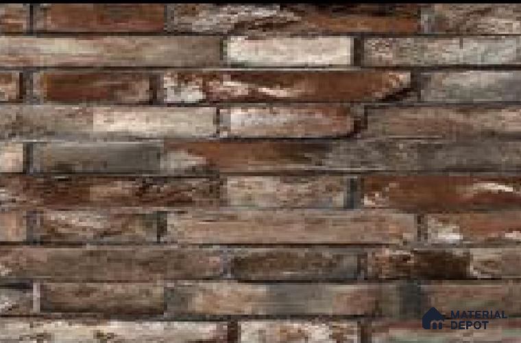 801-4 | 10 Meter x 21 Inches Brick Look Wallpaper - 57.41 Sq. Ft. | Minimum 15% wastage during installation