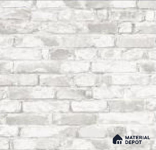 WK16-1602 | 10 Meter x 21 Inches Brick Look Wallpaper - 57.41 Sq. Ft. | Minimum 15% wastage during installation