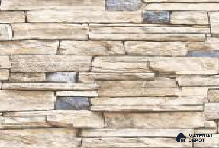 WK16-1605 | 10 Meter x 21 Inches Brick Look Wallpaper - 57.41 Sq. Ft. | Minimum 15% wastage during installation