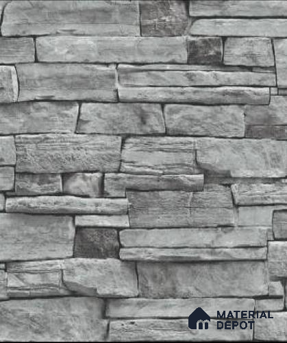 WK16-1607 | 10 Meter x 21 Inches Brick Look Wallpaper - 57.41 Sq. Ft. | Minimum 15% wastage during installation
