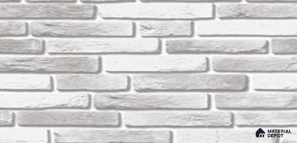 WK16-1625 | 10 Meter x 21 Inches Brick Look Wallpaper - 57.41 Sq. Ft. | Minimum 15% wastage during installation
