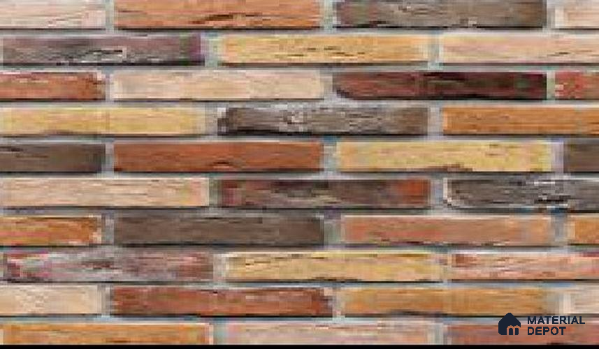 WK16-1632 | 10 Meter x 21 Inches Brick Look Wallpaper - 57.41 Sq. Ft. | Minimum 15% wastage during installation