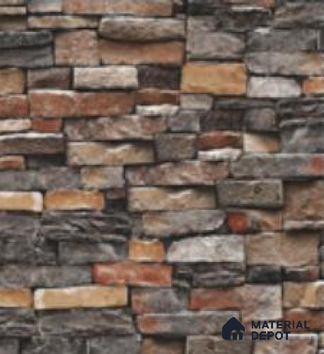 WK16-1636 | 10 Meter x 21 Inches Brick Look Wallpaper - 57.41 Sq. Ft. | Minimum 15% wastage during installation
