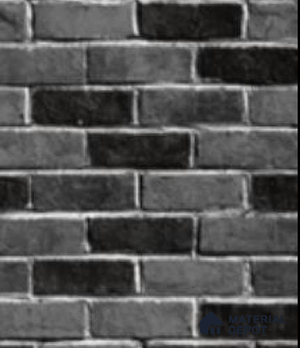 WK16-1639 | 10 Meter x 21 Inches Brick Look Wallpaper - 57.41 Sq. Ft. | Minimum 15% wastage during installation