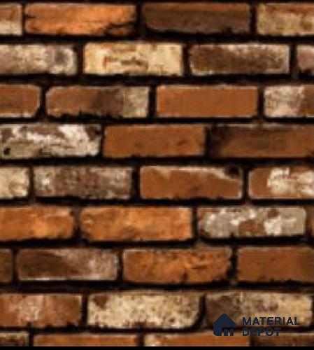 WK16-1640 | 10 Meter x 21 Inches Brick Look Wallpaper - 57.41 Sq. Ft. | Minimum 15% wastage during installation