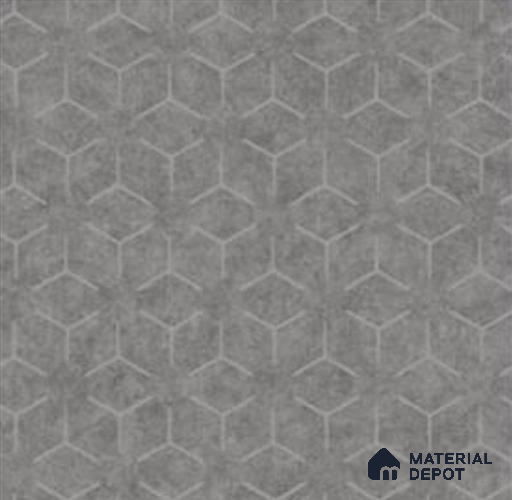 WK26-2638 | 5 Meter x 42 Inches Geometric Look Wallpaper - 57.41 Sq. Ft. | Minimum 15% wastage during installation