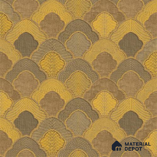 P1 4001 | 10 Meter x 21 Inches Damask Look Wallpaper - 57.41 Sq. Ft. | Minimum 15% wastage during installation