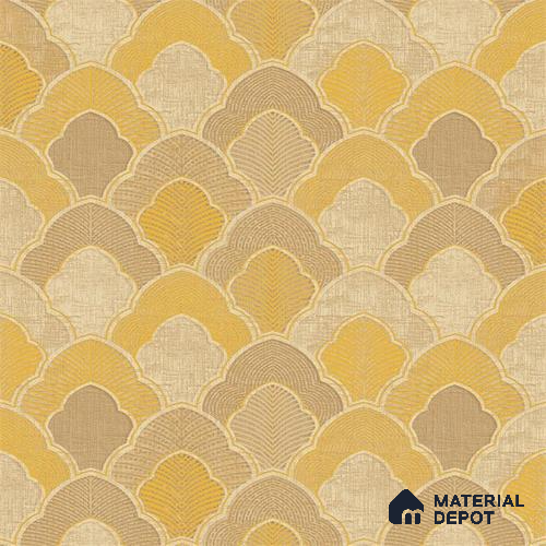P2 4002 | 10 Meter x 21 Inches Damask Look Wallpaper - 57.41 Sq. Ft. | Minimum 15% wastage during installation