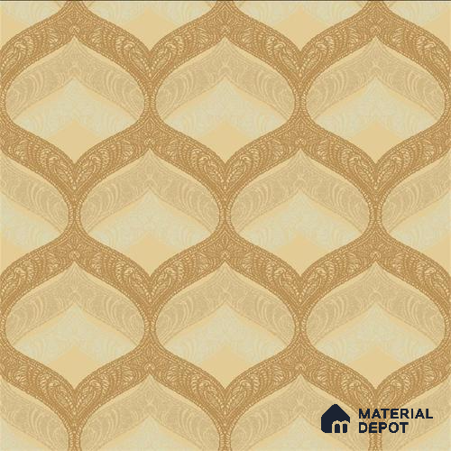 P58 4058 | 10 Meter x 21 Inches Geometric Look Wallpaper - 57.41 Sq. Ft. | Minimum 15% wastage during installation