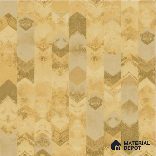 P6 4006 | 10 Meter x 21 Inches Geometric Look Wallpaper - 57.41 Sq. Ft. | Minimum 15% wastage during installation