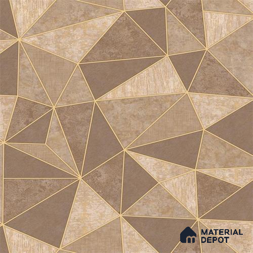 P61 4061 | 10 Meter x 21 Inches Geometric Look Wallpaper - 57.41 Sq. Ft. | Minimum 15% wastage during installation