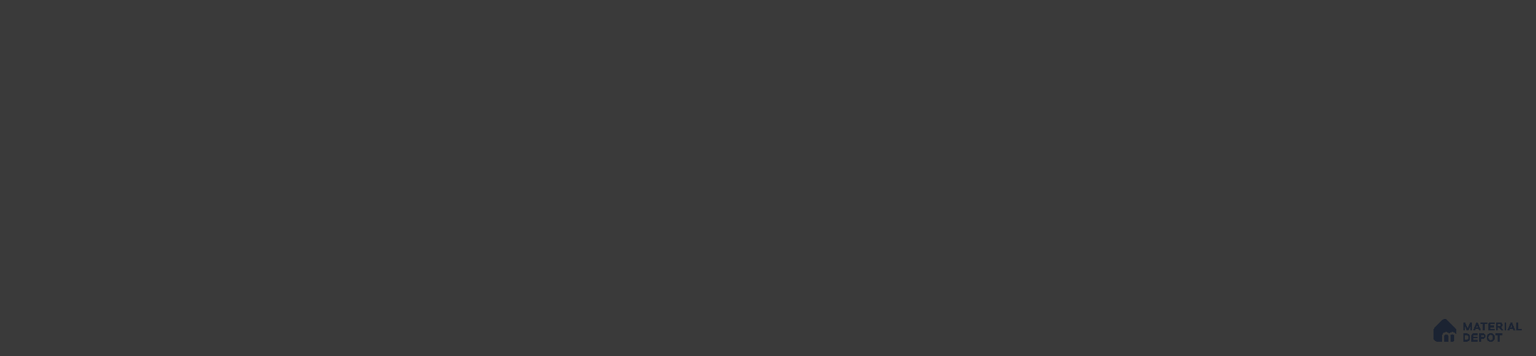 ME1285 Dark Grey 45x2 mm Shades Of Grey Series Matte Finish Edgeband - 50 Metre