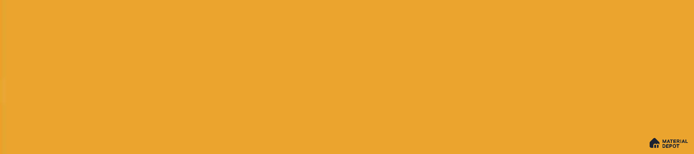 ME1340 Honey Yellow 30x2 mm Yellows & Oranges Series High Gloss Finish Edgeband - 50 Metre