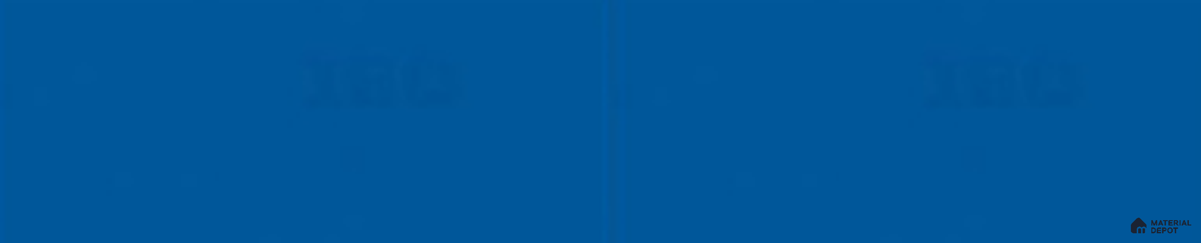 ME1510 Electric Blue 22x0.5 mm Greens & Blues Series High Gloss Finish Edgeband - 100 Metre