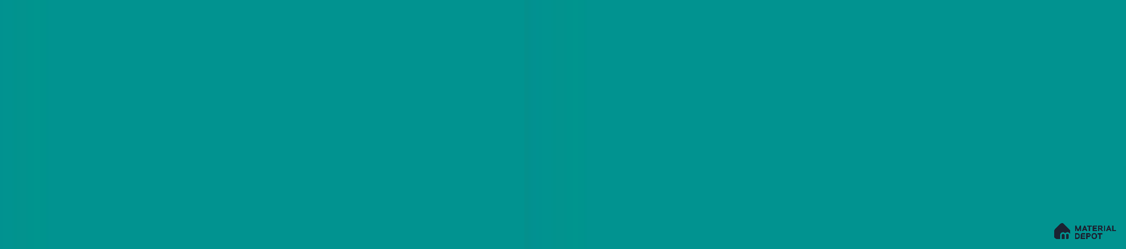 ME1580 Coral Blue 45x2 mm Greens & Blues Series Matte Finish Edgeband - 50 Metre