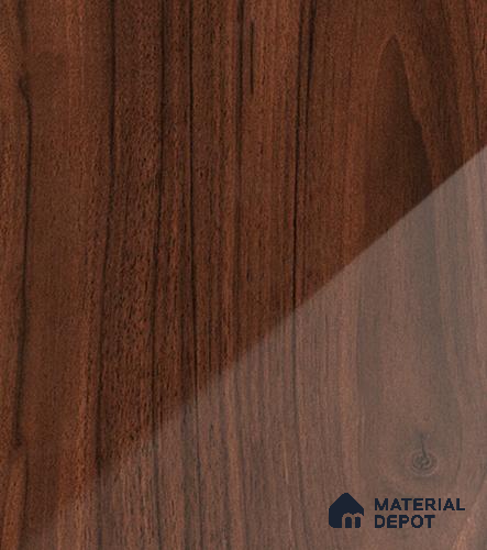 Wooden Look LM 18998 8 ft x 4 ft Glossy Finish Decorative Laminate - 0.8 mm | Suitable for TV Unit, Wardrobe, Kitchen Cabinets