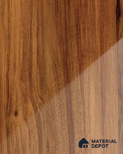 Wooden Look LM 18985 8 ft x 4 ft Glossy Finish Decorative Laminate - 0.8 mm | Suitable for TV Unit, Wardrobe, Kitchen Cabinets