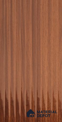 Wooden Fluted LM 18915 8 ft x 4 ft Texture Finish Decorative Laminate - 0.8 mm | Suitable for TV Unit,Wardrobe, Kitchen Cabinets