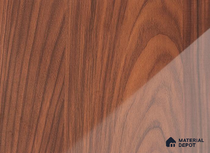 Wooden Look LM 18980 8 ft x 4 ft Glossy Finish Decorative Laminate - 0.8 mm | Suitable for TV Unit, Wardrobe, Kitchen Cabinets