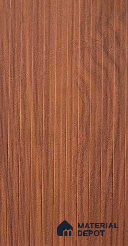 Wooden Fluted LM 18831 8 ft x 4 ft Texture Finish Decorative Laminate - 0.8 mm | Suitable for TV Unit,Wardrobe, Kitchen Cabinets