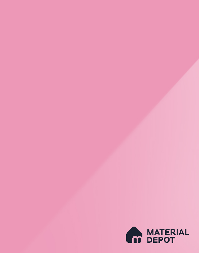 Blush Pink Solid Colors Look LM 18895 8 ft x 4 ft Glossy Finish Decorative Laminate - 0.8 mm | Suitable for Living Room, Kitchen, Office