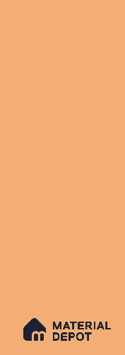 Peach Orange Solid Colors Look LM 18863 8 ft x 4 ft Matte Finish Decorative Laminate - 0.8 mm | Suitable for Living Room, Kitchen, Office