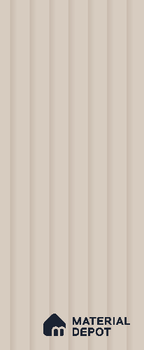 Light Beige Fluted Solid Color 9331 SPL 8 ft x 4 ft Texture Finish Decorative Laminate - 1 mm | Suitable for TV Unit,Wardrobe, Kitchen Cabinets