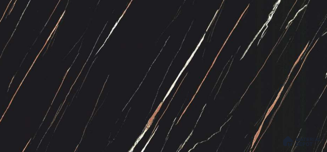 Black Marble Look 9349 SML 8 ft x 4 ft Texture Finish Decorative Laminate - 1 mm | Suitable for TV Unit, Wardrobe, Kitchen Cabinets