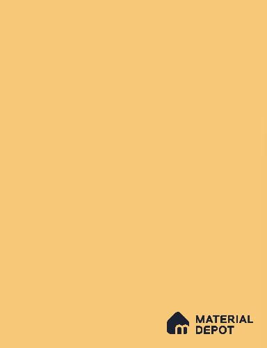 Orange Solid Colors Look 9554 SZM 8 ft x 4 ft Matte Finish Decorative Laminate - 1 mm | Suitable for Living Room, Kitchen, Office
