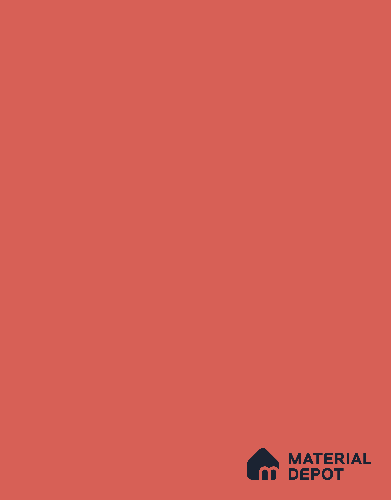 Red Solid Colors Look 9561 SZM 8 ft x 4 ft Matte Finish Decorative Laminate - 1 mm | Suitable for Living Room, Kitchen, Office