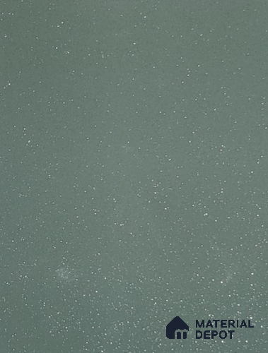 Green Sparkle Look LM 23694 8 ft x 4 ft High Gloss Finish Decorative Laminate - 0.8 mm | Suitable for TV Unit, Wardrobe, Kitchen Cabinets