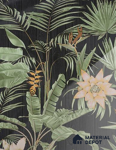Patterned Look LM 18992 8 ft x 4 ft Glossy Finish Decorative Laminate - 0.8 mm | Suitable for Bedroom, TV Unit, Wardrobe