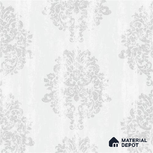2004 | 10 Meter x 21 Inches Damask Look Wallpaper - 57.41 Sq. Ft. | Minimum 15% wastage during installation