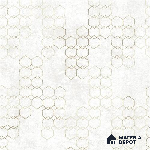 2025 | 10 Meter x 21 Inches Geometric Look Wallpaper - 57.41 Sq. Ft. | Minimum 15% wastage during installation
