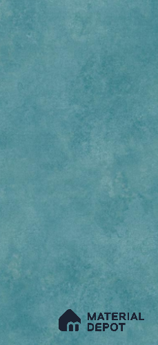 Cement Look Floor & Wall Tile TL 06518 H Ethnic Teal 4 ft x 2 ft Vitrified Matte Finish Tile - 9 mm | Suitable for Living Room, Bedroom & Bathroom