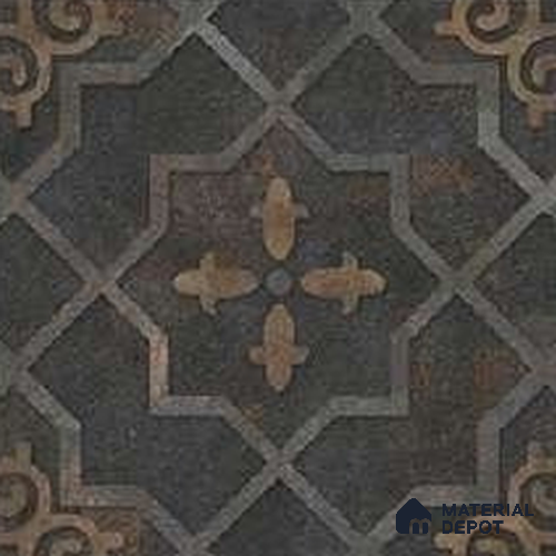Stone Look Floor Tile TL 07753 B P 1405 HL 1.31 ft x 1.31 ft Vitrified Matte Finish Tile - 11 mm | Suitable for Outdoor Parking, Terrace, Balcony | Pattern Alignment May Vary | 2-3 mm Spacer is Mandatory