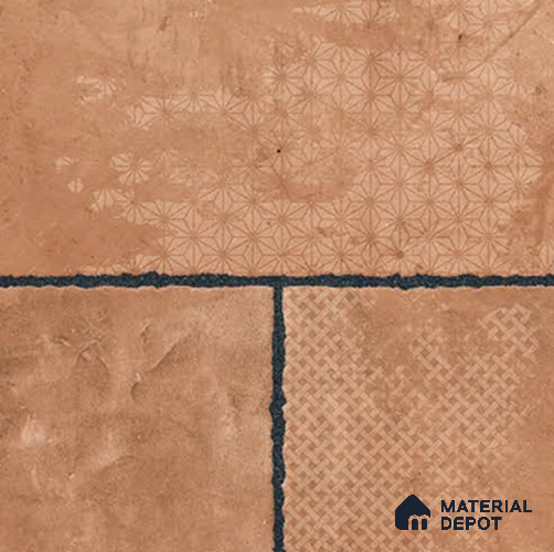 Stone Look Floor Tile TL 07790 2413-HL 1.64 ft x 1.64 ft Vitrified Matte Finish Tile - 12 mm |  Random 4 | Suitable for Outdoor Parking, Terrace, Balcony | Pattern Alignment May Vary | 2-3 mm Spacer is Mandatory