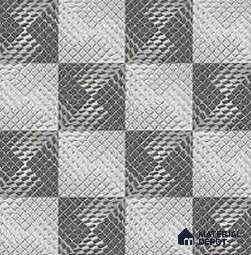 Punch Look Floor Tile TL 07750 P 1102 1.31 ft x 1.31 ft Vitrified Matte Finish Tile - 11 mm | Suitable for Outdoor Parking, Terrace, Balcony | Pattern Alignment May Vary | 2-3 mm Spacer is Mandatory